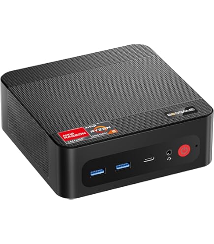 ミニPC Minisforum EM680 Ryzen7 6800U 32GB 1TB MINISFORUM EM680 Mini PC AMD Ryzen 7 6800U 8 Core 16 Thread CPU